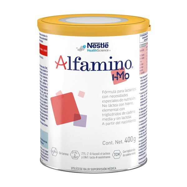 Fórmula para lactantes con necesidades especiales de nutrición, Alfamino® HMOs, 400g
