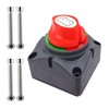 Ampper 1-2-Both-Off Battery Switch 12V - 48V, Marine Battery Disconnect