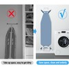 Pensino Ironing Board Hanger Wall Mount Ironing Board Holder Organizer