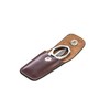 REMOS Klappschere aus rostfreiem Edelstahl mit praktischem Etui aus echtem