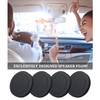 4PCS Speaker Foam Enhancer,6.5" Speaker Foam Rings for Enhancing Stereo