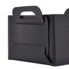 Juvale Foldable Faux Leather Cube Storage Bins - Collapsible Cube