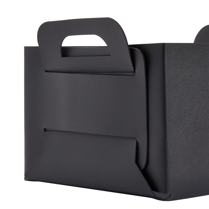 Juvale Foldable Faux Leather Cube Storage Bins - Collapsible Cube