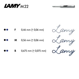 Lamy 1233291 pico 288 Ballpoint Pen - Innovative Metal Ballpoint Pen in Neon Green with Refined Push Mechanism - With Compact Lead - Line Width M