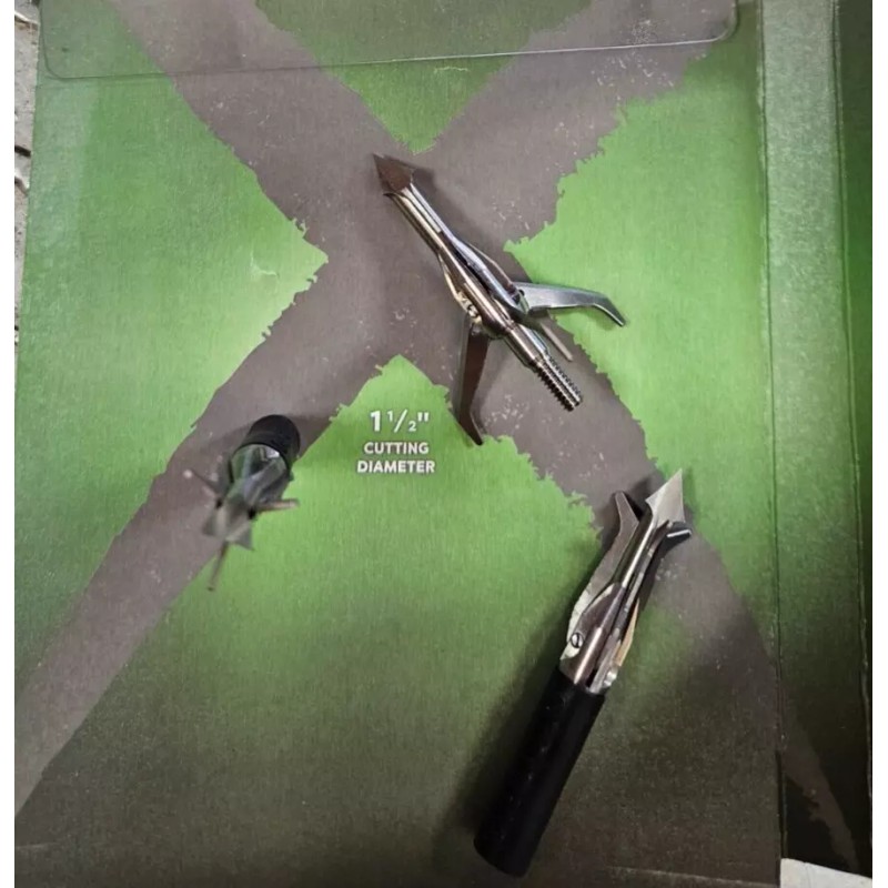 TruGlo - Titanium Mechanical Broadhead - 3 Blade - 100gr