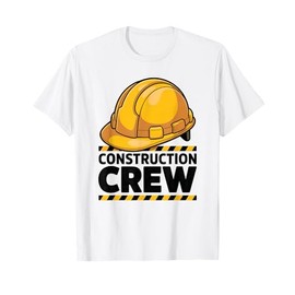 Construction Crew Matching Birthday Digger Theme Outfit T-Shirt