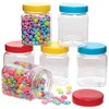 Baker Ross AX111 Storage Jars - Pack of 6, with