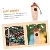 SUPVOX Bird Nesting Cave Hummingbird House Outdoor Garden Decor Bird