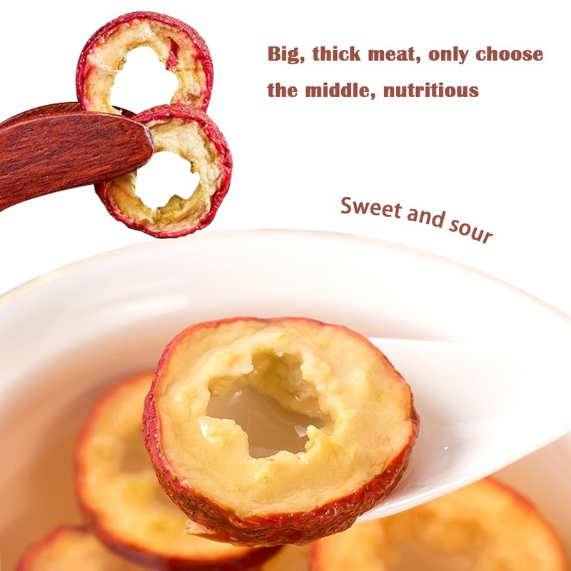 Lingyunxi Dried Hawthorn Fruit Tea Berries Hawthorn Slices Nature Sun-Dried