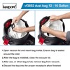 3 Pack VF3502 Shop Vac Bags, Compatible with Ridgid Vacuum