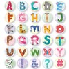 MORCART Children's Magnets, Animal Letters Fridge Magnets for Magnetic Board,