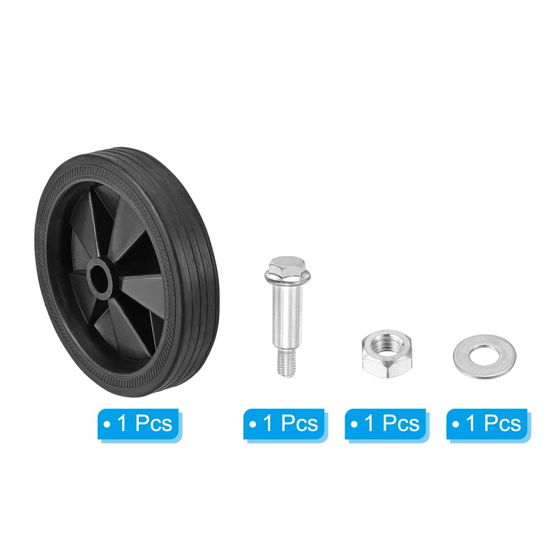 PATIKIL 5.8" Air Compressor Wheels, Universal Air Compressor Wheel Replacement