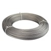 Muzata 150Feet 1/8inch Stainless Steel Wire Rope Aircraft Cable Railing