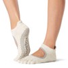 toesox Grip Full Toe Bellarina, oatmeal