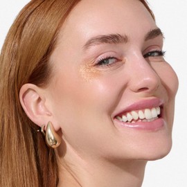 Birkenspanner Organic Glitter | Biodegradable | Plastic-Free | Easy to Apply | Long Shine | Made in Germany | 5 g Fine | Copper Glow