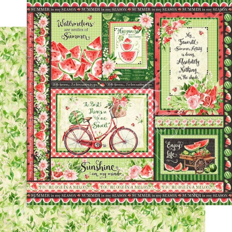 Graphic 45 Sunshine on My Mind 8x8 Paper Pad