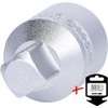 KS-Tools 911.1233-E 1/2" Reduzieradapter,1/2"Fx