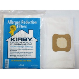 Kirby Generation 3, 4, 5, 6, Ultimate G and Sentria HEPA Bags 6 Pack