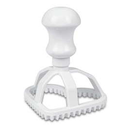 Staedter Heart Ravioli Cutter, 8.5 cm, PP Plastic, White, 30 x 8.5 x 30 cm