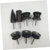 TEHAUX 2pcs Ebony Leather Burnisher Electric Polished Tools for Crafting