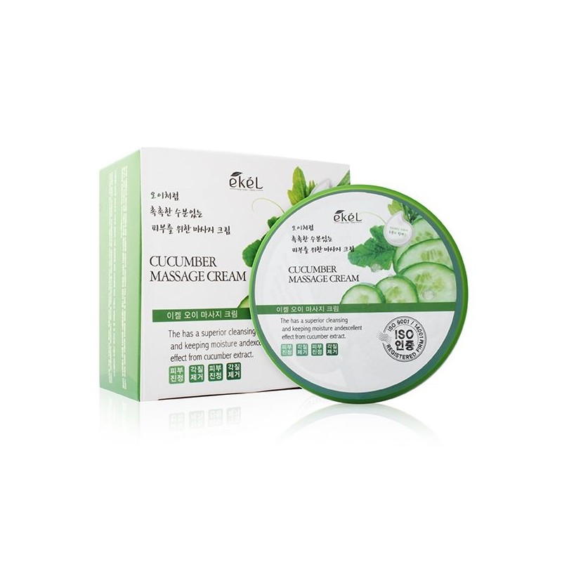 Ikel Cucumber Massage Cream 300ml / 오이 마사지 크림 300ml