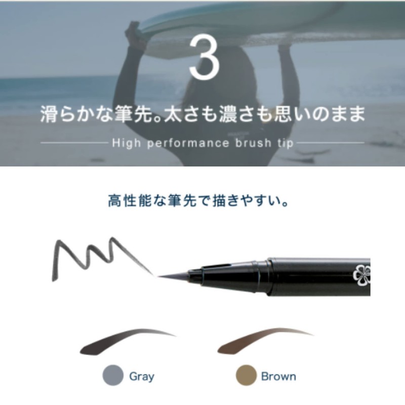 NEW Planet Surf Lasting Eyebrow Brown Planet Surf Eyebrow Waterproof