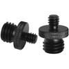 LUORNG 2PCS Camera Tripod Head Adapter Screws Photography Accessories Flash