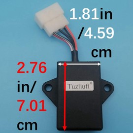 Tuzliufi CDI Box Ignitor Igniter Ignition for Yamaha JG5-82305-00-00 JG5-82305-00 99999-02368 99999-02368-00 Gas Golf Cart G9 G9AG G9AH G9AJ G9AK G9AM 1990 1991 1992 1993 1994 1995 Z617