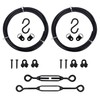 DURIGID Anti Sag Gate Kit D-Ring Fence Gate Kit, Anti