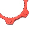CANSUCC Bike Hub Disc Brake Center Lock Adapter Aluminum Alloy