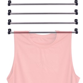 YYST Jersey Hanger Anti-Slipping Jersey Display Hanger Holder Closet - 16" to 28" (4)