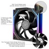 Thermalright TL-M12Q Case Fan-120mm Quiet,PWM Function,Infinity Mirror ARGB Lighting Effects,Wireless