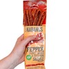 Dry Thin Kabanos with Pepper, Cooked, Smoked and Dried Pork