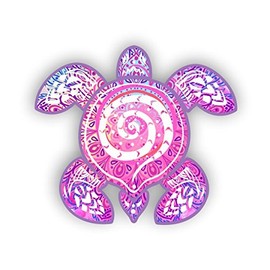 Vinyl Junkie Graphics Sea Turtle Version 2 Decal/Sticker (Hot Momma)