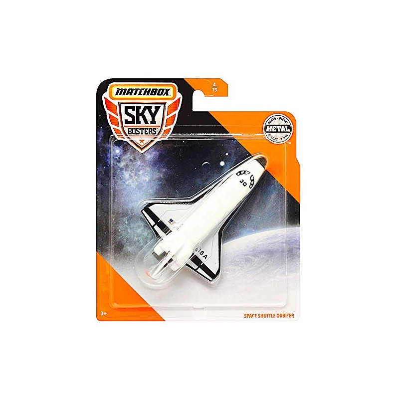 Matchbox Space Shuttle Orbiter Skybusters Diecast Plane 1:64 Scale
