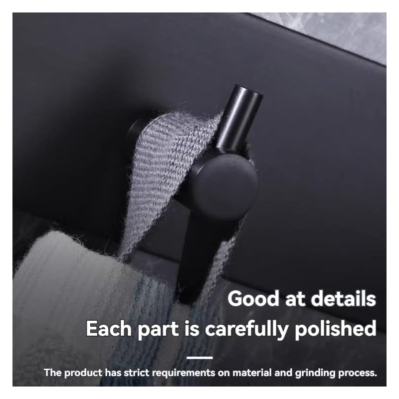 Kingdong Key Holder for Wall 304 Stainless Key Hooks Adhesive