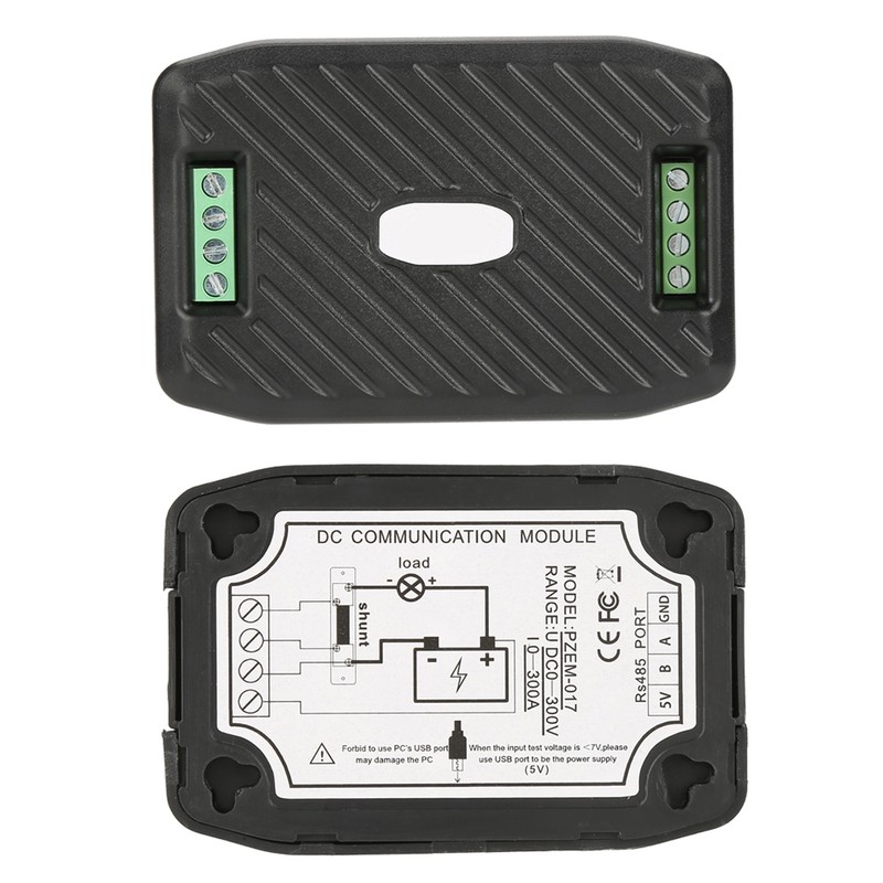 PEACEFAIR PZEM-017 DC Voltage Current Power Energy Consumption Meter Communication