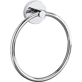 Towel Ring, Stainless Steel Bathroom Towel Ring, 6.3 inch / 16cm, Circular Towel Rack, Suitable for Kitchen & Bathroom