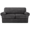 Jcones 3 Pieces Couch Covers for 2 Cushion Sofa Super