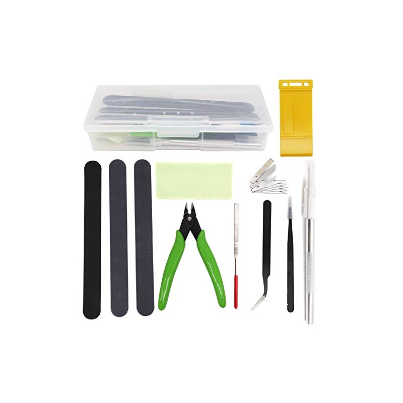 binifiMux 17pcs Basic Model Tools Set Modeler Building Kit for