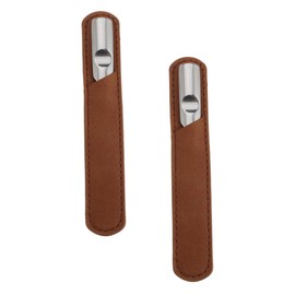 minkissy Professional Manicure Kit 4pcs Stainless Steel Nail Files Non-slip Handle for Perfect Nail Shape