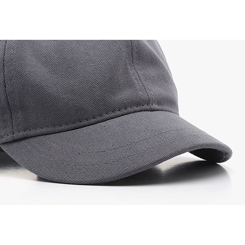 Haveli Men's Soft Cotton Short Brim Cap, Hat, Baseball Hat,