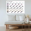 Yearly Wall Calendar with Holidays, Full Year Calendar One Page,