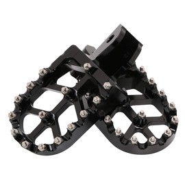 Motorcycle Foot Pegs Foot Rest Foot Pedals Rest CNC for Honda CRF150F CRF230F 03-19 Sur Ron Black