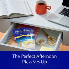 Lindt CLASSIC RECIPE White Chocolate Bar, White Chocolate Candy, 4.4 oz. (12 Pack)