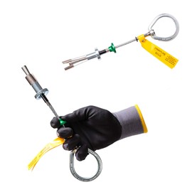 Frontline COB345KSV Reusable 5K Concrete Anchor Bolt with Swiveling D-Ring | ANSI, OSHA & EN Compliant | Built Tough, Rugged and Corrosion Resistant | OSHA & ANSI Compliant