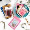 300 Pcs Mylar Bags 5×7", Light Gold Resealable Smell Proof