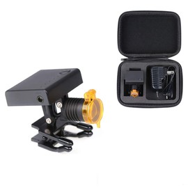 3W Portable LED Head Light Wireless Headlight with Optical Filter Clip-On Type for Binocular Loupe