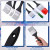 5 Pieces Silicone Paint Brush Set, Color Shaper Silicone Brushes