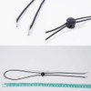 GSHLLO 10 Pcs Hat Removable Chin Cords Adjustable Elastic Fishing